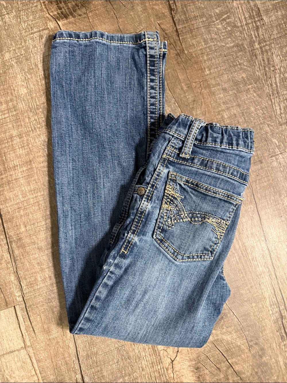 Wrangler 20X  Denim Jeans with Red Logo Tag size 9 regular